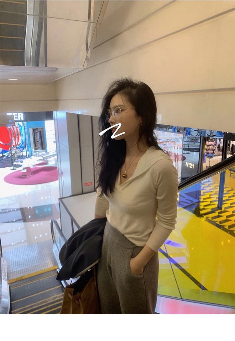 편안함 차트 발 구두 디자인 센스 다용도 슬림해 보이는 캐주얼 바지 여성 가을 새로운 상세 이미지 13