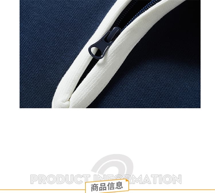 실사 2025 가을 겨울 새로운 폴로 칼라 하프 지퍼 후드티 남자 루즈핏 편안함 조수 브랜드 캐주얼 긴팔 POLO 셔츠 상세 이미지 4