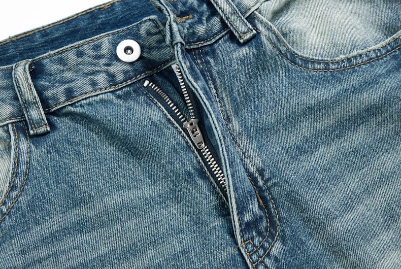 아메리칸 레트로 작은 대중 디자인 센스 부츠컷 청바지 남녀 스트레이트 cleanfit 슬림해 보이는 캐주얼 커플 바지 상세 이미지 12