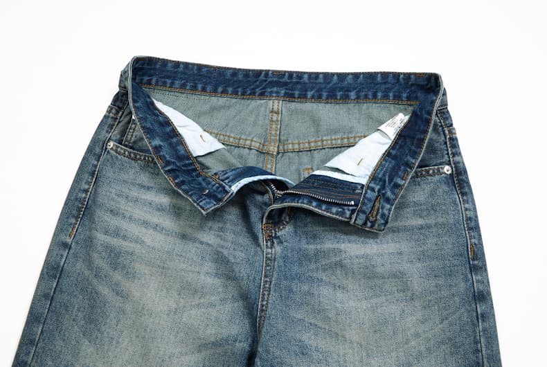 아메리칸 레트로 움푹 패 고양이 반드시 마 오래된 워싱 청바지 남녀 스트레이트 루즈핏 cleanfit 캐주얼 와이드 레그 팬츠 상세 이미지 13