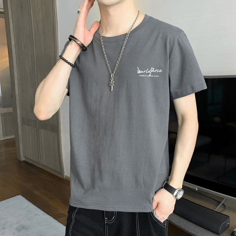 새로운 긴팔 기본 셔츠 재킷 티셔츠 200그램 빗질하다 닫기 경기 네트워크 방적 이미지 3