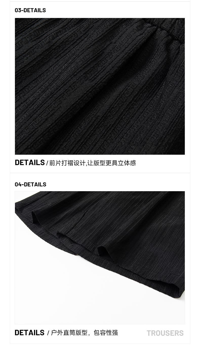 실사 2026 여름 새로운 반바지 남자 루즈핏 스트레이트 오부 바지 운동 캐주얼 자카드 다용도 잘 생긴 반바지 상세 이미지 16