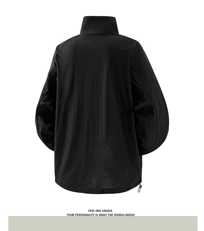 실사 2026 여름 새로운 스탠드 칼라 자외선 차단 옷 upf50+ 야외 스포츠 여행 캠핑 피부 의류 상세 이미지 18