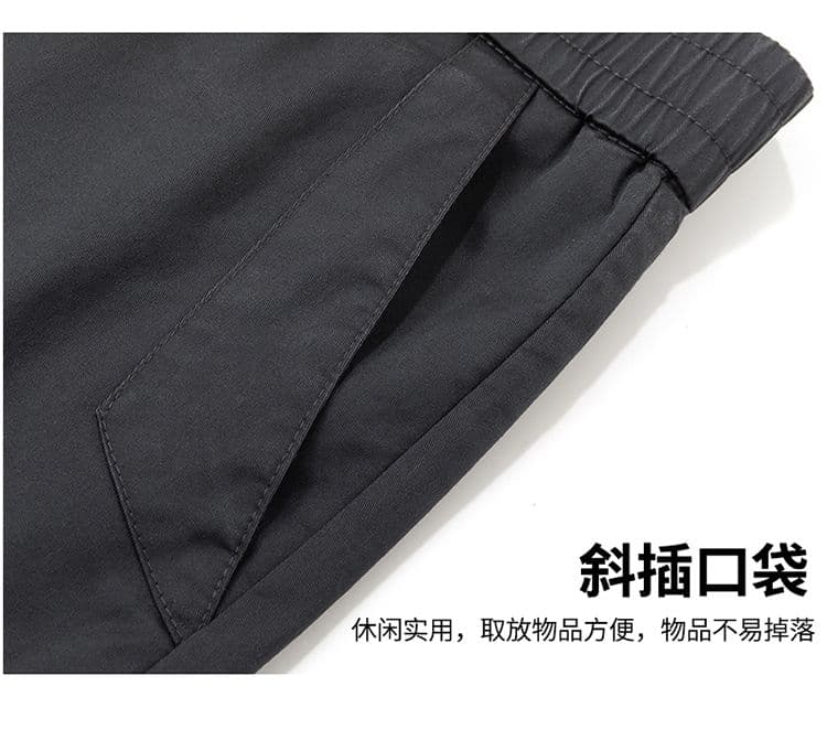 실사 2026 여름 새로운 라이 경기 서울 주간 실크 캐주얼 바지 남성 빛 비즈니스 부드럽게 무료 뜨거운 롱 바지 남자 상세 이미지 7