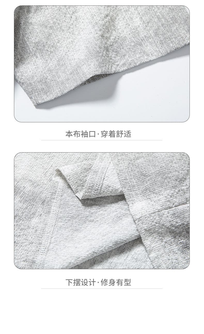 실사 2026 여름 새로운 아메리칸 레트로 얼음 실크 차가운 센스 셔츠 남성 악당 잘 생긴 프린트 반팔 셔츠 남자 상세 이미지 16