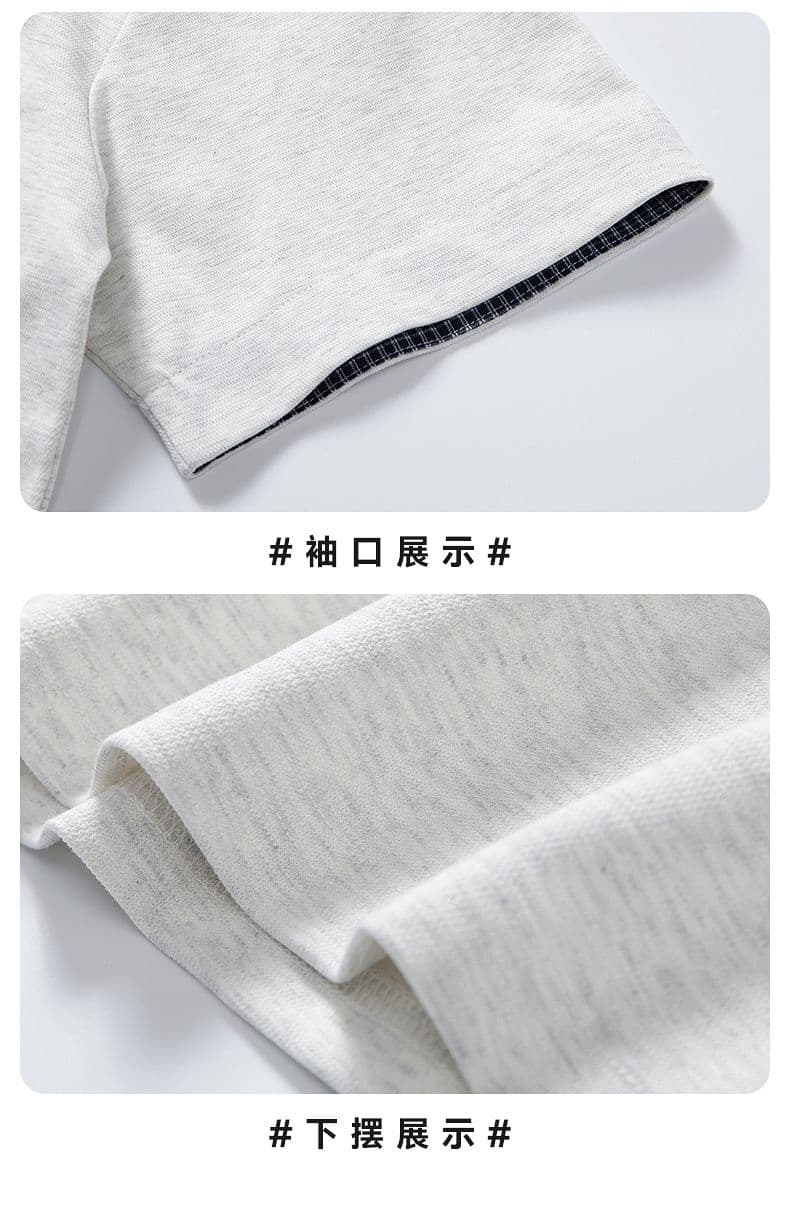 실사 여름 새로운 아메리칸 레트로 페이크 레이어드 셔츠 칼라 POLO 셔츠 남자 루즈핏 조수 브랜드 폴로 칼라 반팔 티셔츠 상세 이미지 23