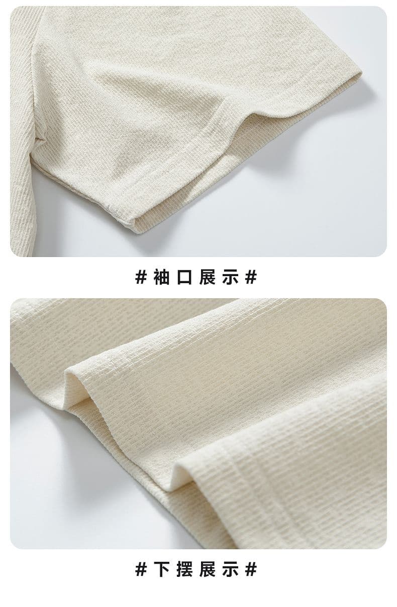 실사 여름 새로운 배색 체크무늬 패치워크 셔츠 칼라 동정 루즈핏 조수 브랜드 페이크 레이어드 반팔 POLO 셔츠 남자 상세 이미지 23