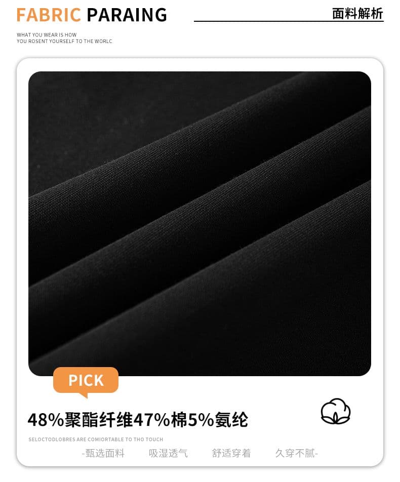 실사 2026 여름 새로운 라운드 넥 하프 지퍼 순면 반팔 맨위 남자 디자인 센스 패션 다용도 티셔츠 상세 이미지 3