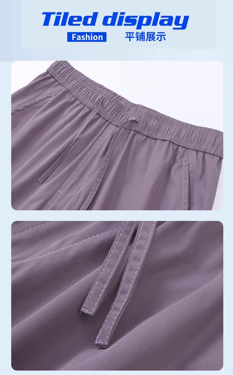 실사 여름 새로운 펀칭 반바지 남자 외출용 운동 캐주얼 바지 패치워크 루즈핏 속도 건조한 오부 바지 남자 상세 이미지 18