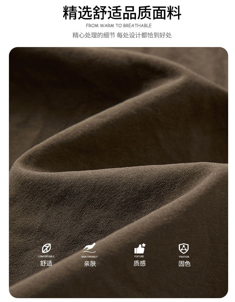 실사 여름 새로운 아메리칸 조수 브랜드 빅 포켓 펌프 로프 워크웨어 반바지 남자 얼음 실크 속도 건조한 산계 오부 바지 상세 이미지 7