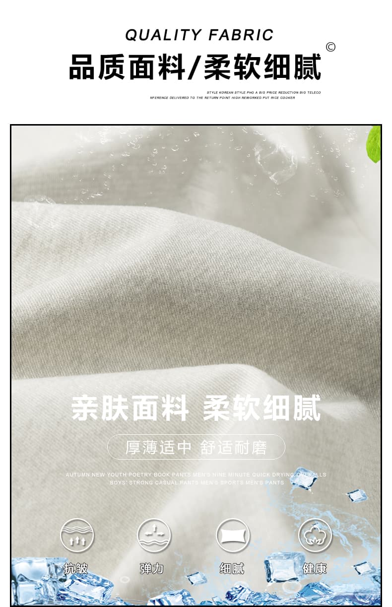 실사 2026 여름 새로운 순면 워크웨어 반바지 남자 루즈핏 다용도 편안함 빅 포켓 캐주얼 오부 바지 상세 이미지 4