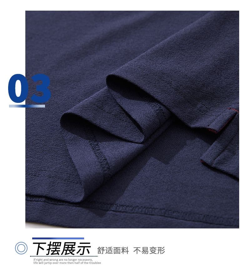 실사 여름 새로운 반팔 POLO 셔츠 남자 루즈핏 다용도 면 100% 편안함 통기성 폴로 칼라 티셔츠 남자 상세 이미지 8