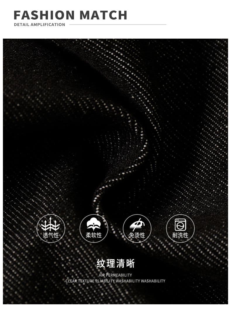 실사 여름 새로운 루즈핏 데님 바지 남자 튀김 소금 워싱 높음 거리 트렌드 레트로 5 점 캐주얼 반바지 상세 이미지 2