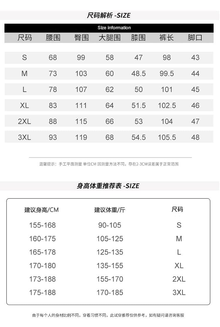 실사 가을 새로운 레트로 청바지 남자 루즈핏 스트레이트 등 허리 밴딩 트렌드 다용도 캐주얼 바지 상세 이미지 7