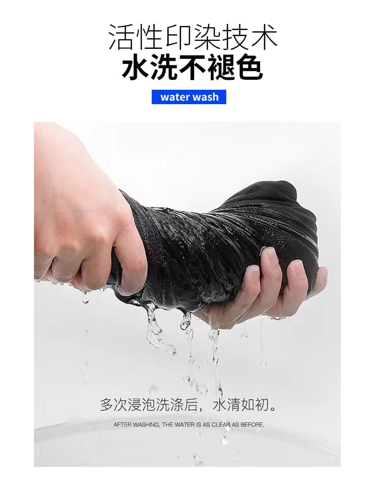 실사 가을 새로운 조수 브랜드 모통이 칼 청바지 남자 아메리칸 와이드 레그 팬츠 스트레이트 루즈핏 레트로 허리밴드 긴 바지 상세 이미지 5