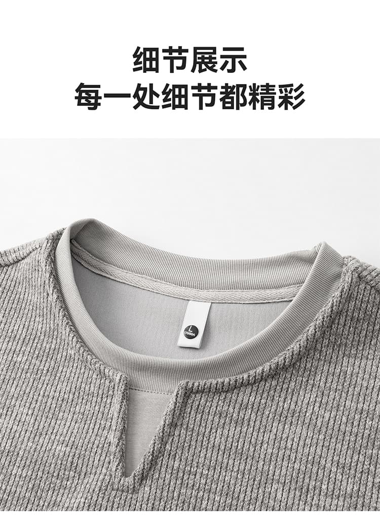 실사 2026 가을 겨울 새로운 무거운 페이크 레이어드 후드티 남자 루즈핏 편안함 긴팔 다용도 일상 출퇴근 맨위 상세 이미지 19