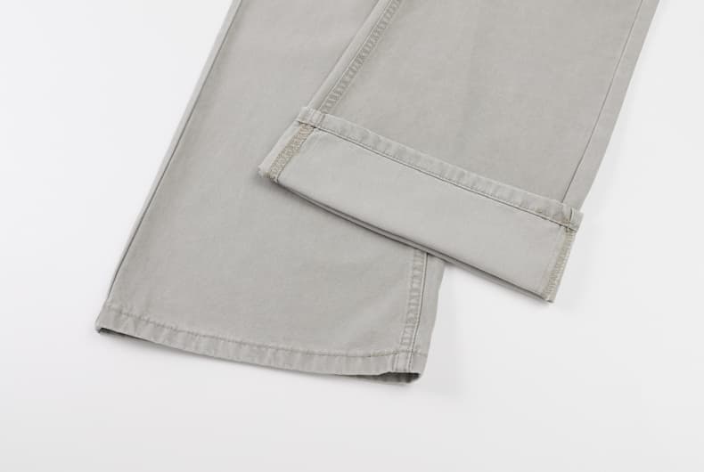 실사 아메리칸 워싱 해체 cleanfit 구슬 항해 캐주얼 바지 남녀 루즈핏 넓은 다리 조수 브랜드 다용도 바닥 청소 바지 상세 이미지 24