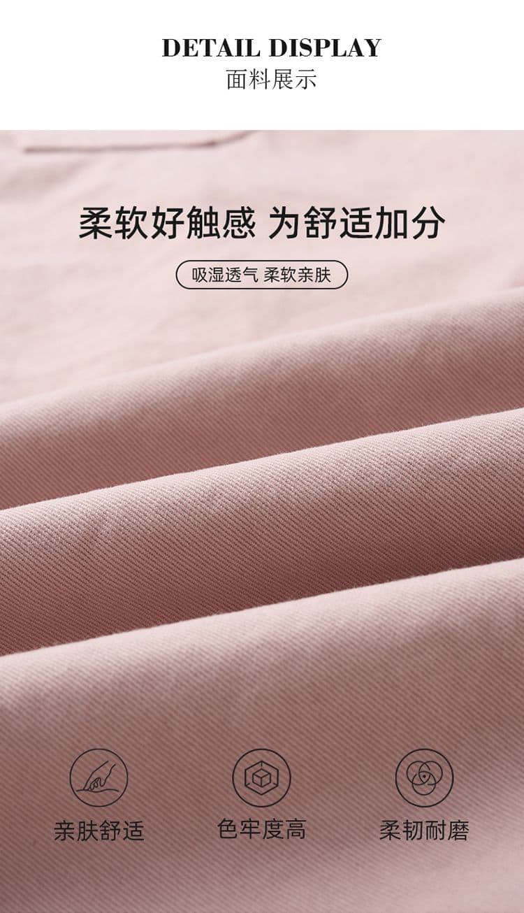 워크웨어 바람 기타 주머니 청바지 여성 2026 여름 새로운 작은 키 아메리칸 거리 슬림해 보이는 와이드 레그 팬츠 상세 이미지 5