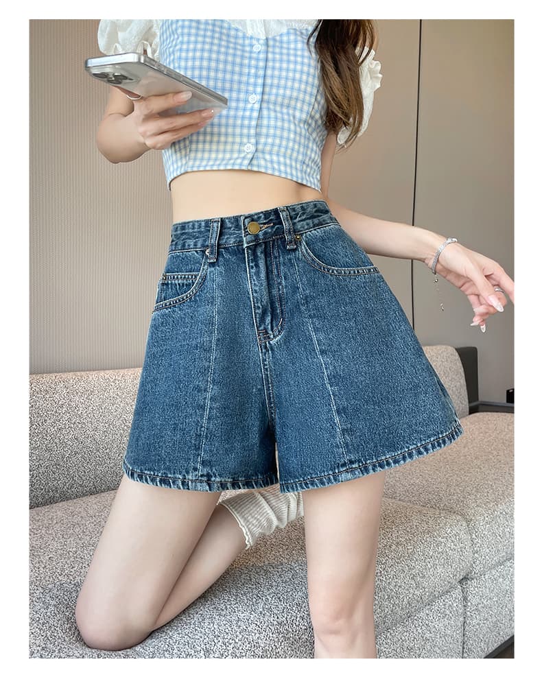 2026 여름 새로운 데님 반바지 상세 이미지 10