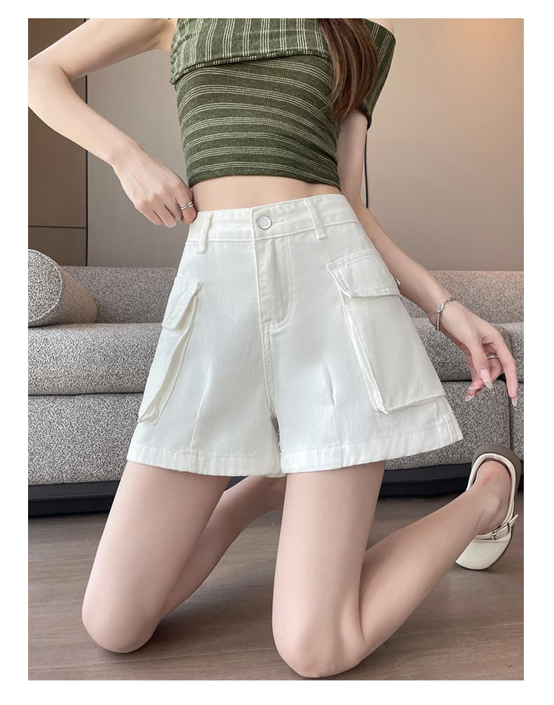2026 여름 새로운 데님 반바지 상세 이미지 12