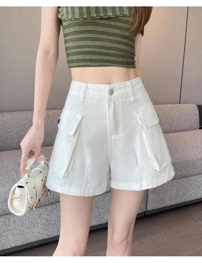 2026 여름 새로운 데님 반바지 상세 이미지 13