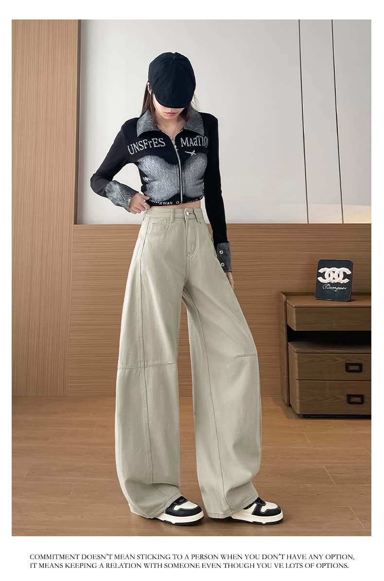2026 가을 데님 모통이 칼 바지 상세 이미지 9