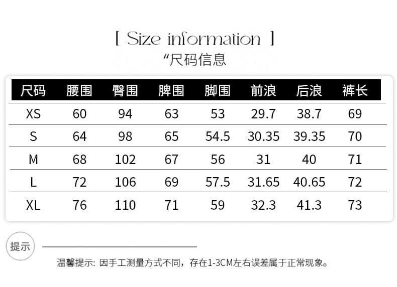 여름 아메리칸 레트로 주름 카키 색 모통이 칼 데님 7부 바지 여성 루즈핏 캐주얼 악당 잘 생긴 중 바지 상세 이미지 13