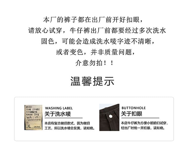 이른 가을 새로운 아름다움 라드. 커피 색상 플립 커버 워크웨어 청바지 여성 2026 년 하이웨이스트 브라운 루즈핏 와이드 레깅스 바지 상세 이미지 16