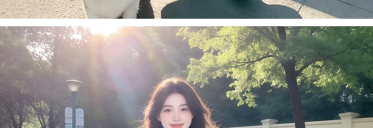 모유 수유 순수한 하얀 달빛 달콤한 스타일 파란색 체크 스커트 여름 일본식 미니멀리즘 학원 스타일 작은 키 요정 치마 상세 이미지 20