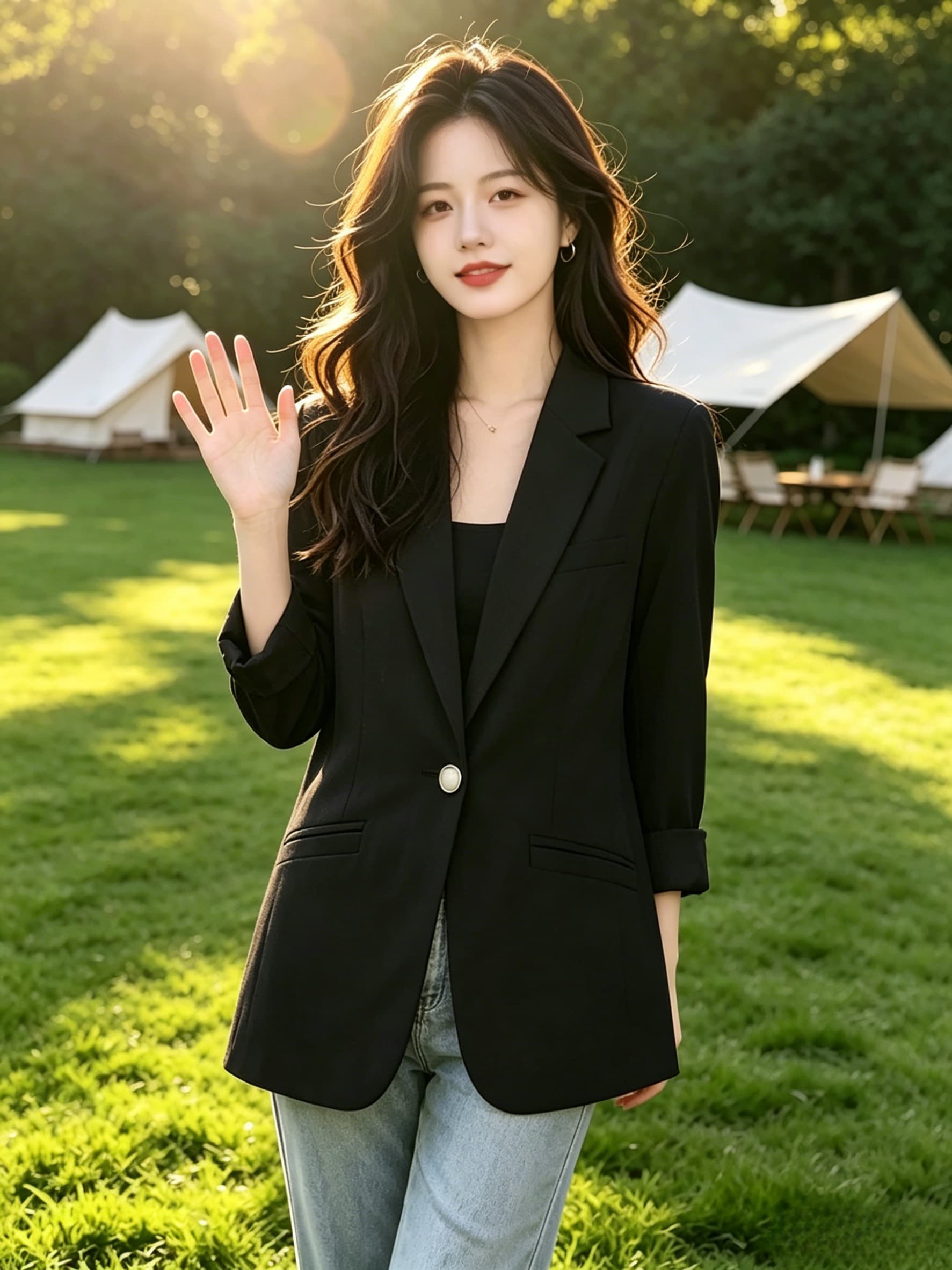 2026 작은 양복 여성 재킷 쇼트 스타일 몸매 가꾸기 작은 키 이른 가을 얇은 스타일 중간 소매 7부 소매 캐주얼 정장 핑크색