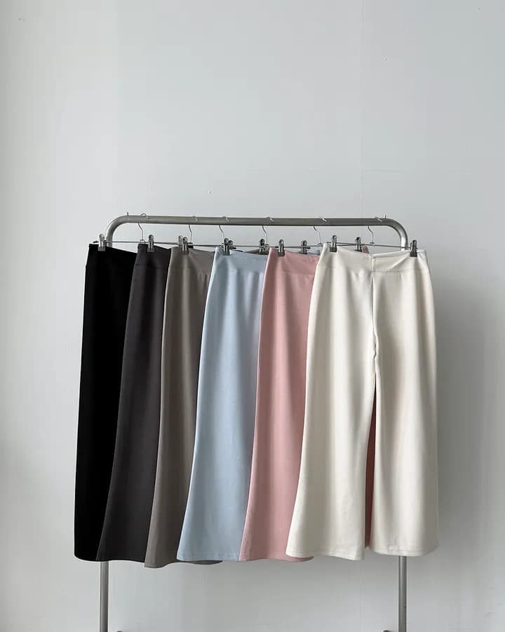 3종 세트 루즈핏 넓은 다리 하렘 바지 긴 바지 상세 이미지 63