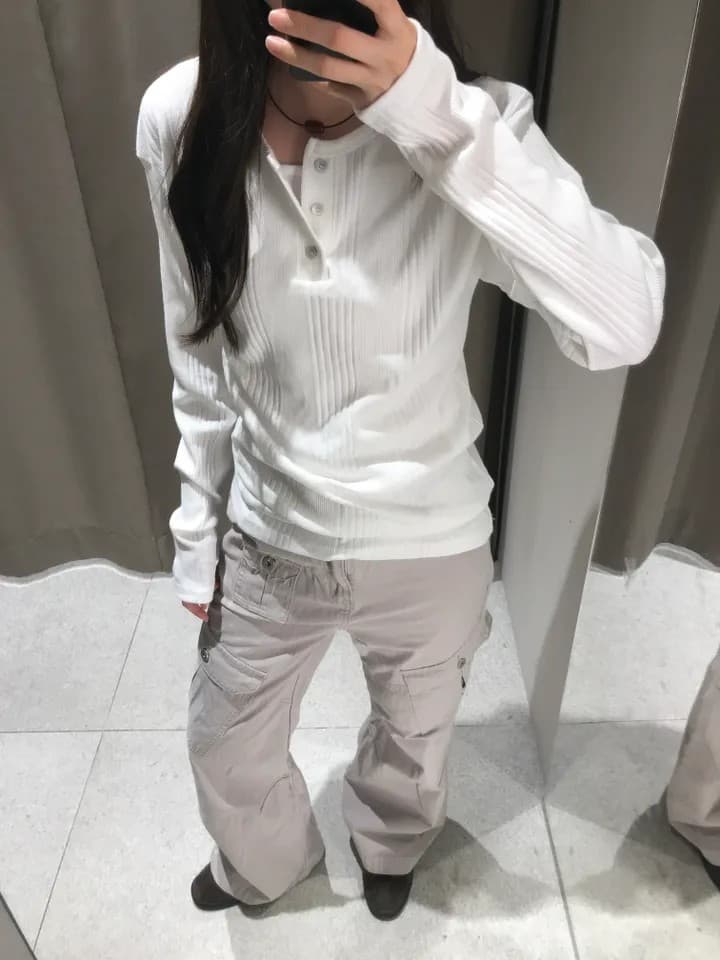 레트로 주머니 바지 상세 이미지 13