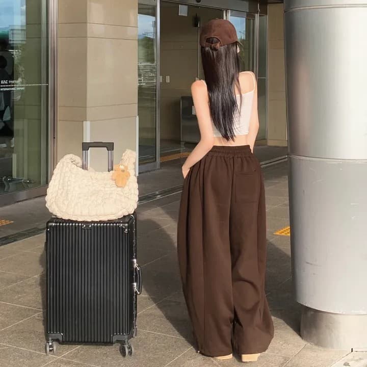 재스민 풍선 조거 바지 하이웨이스트 슬림해 보이는 상세 이미지 6