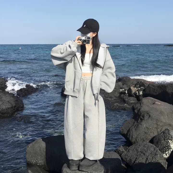 재스민 풍선 조거 바지 하이웨이스트 슬림해 보이는 상세 이미지 29