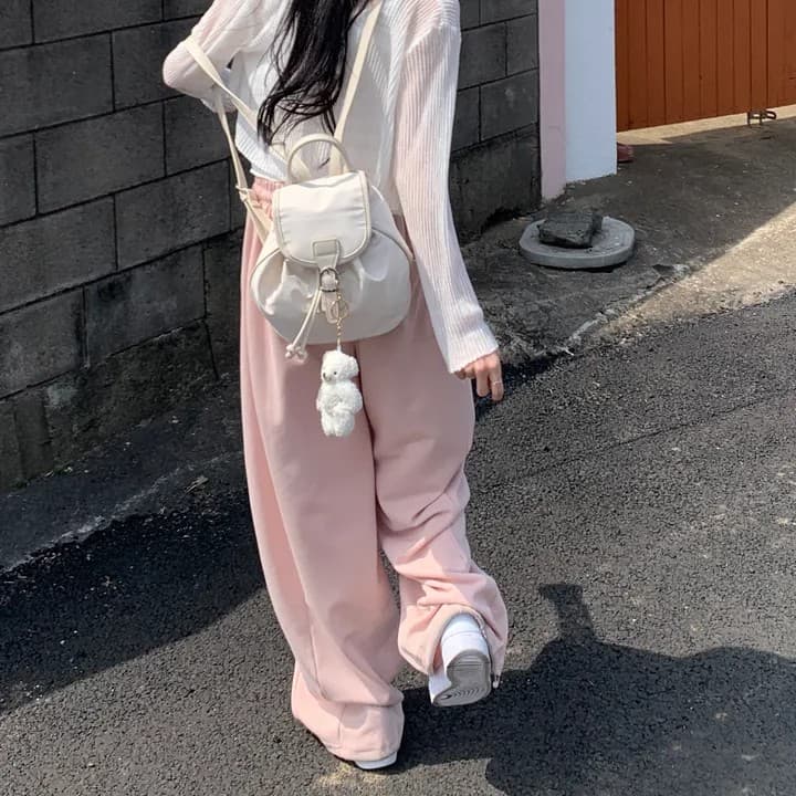 재스민 풍선 조거 바지 하이웨이스트 슬림해 보이는 상세 이미지 119