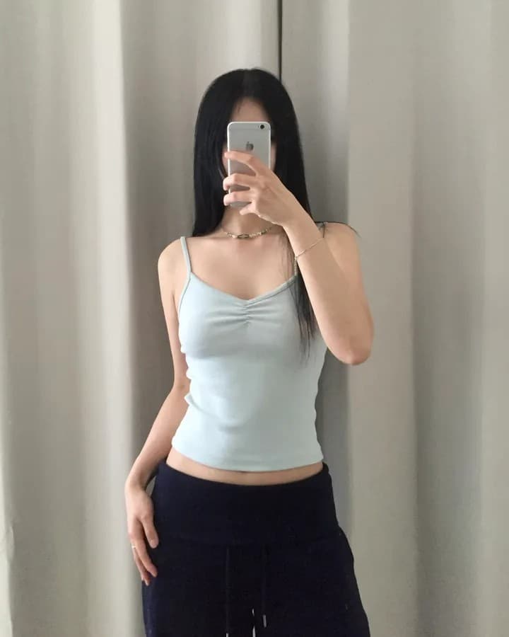 레이 Na 허리 머리 로우 허리 바지 상세 이미지 4