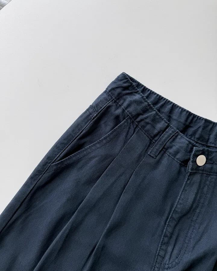 2xl 세 사이즈 혼입 도루 센스 tencel 길다 와이드 레그 팬츠 상세 이미지 50