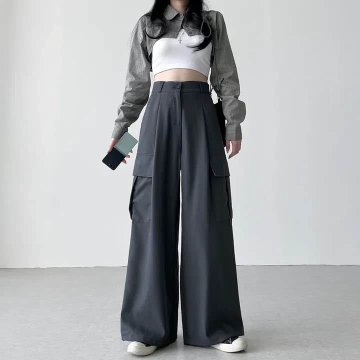 레이 지에 De fit 볼보 cargo 루즈핏 스트레이트 긴 바지 훈련 긴 바지 사이즈 선택 사항 상세 이미지 29