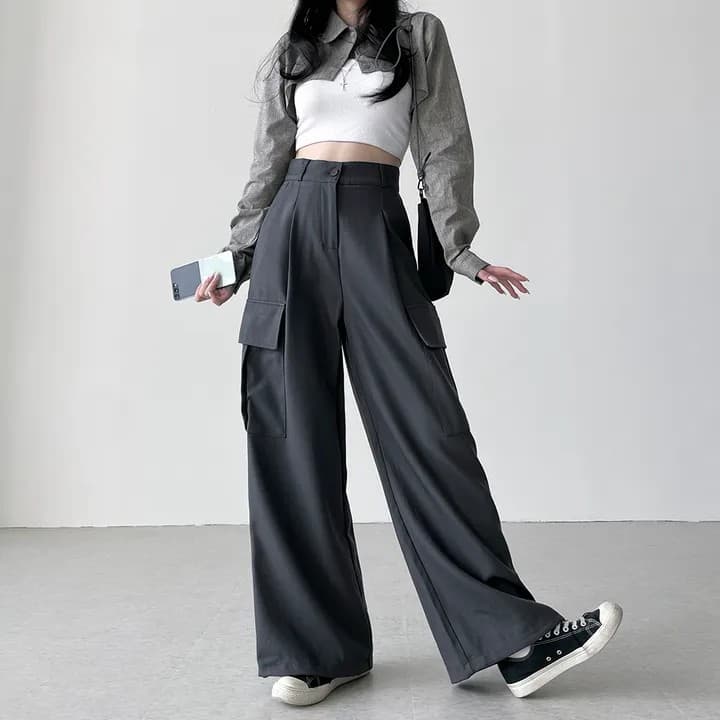 레이 지에 De fit 볼보 cargo 루즈핏 스트레이트 긴 바지 훈련 긴 바지 사이즈 선택 사항 상세 이미지 31