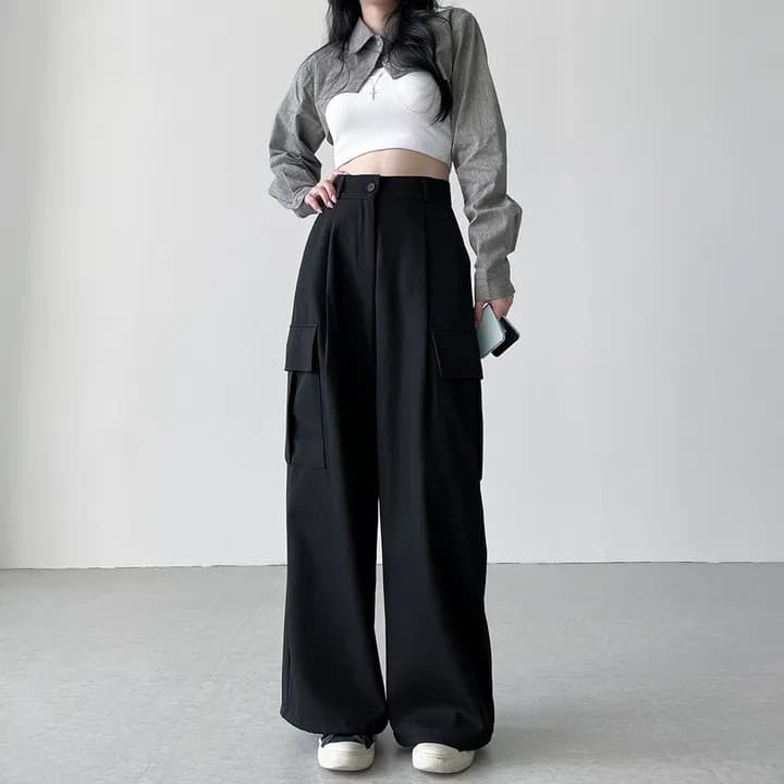 레이 지에 De fit 볼보 cargo 루즈핏 스트레이트 긴 바지 훈련 긴 바지 사이즈 선택 사항 상세 이미지 71