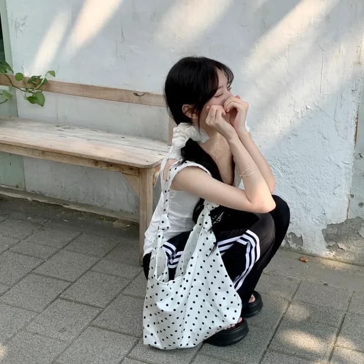여름 얼음 센스 하이웨이스트 조거 긴 바지 상세 이미지 26