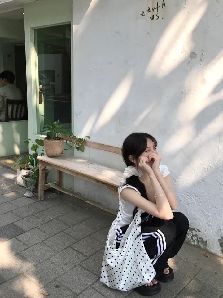 여름 얼음 센스 하이웨이스트 조거 긴 바지 상세 이미지 27
