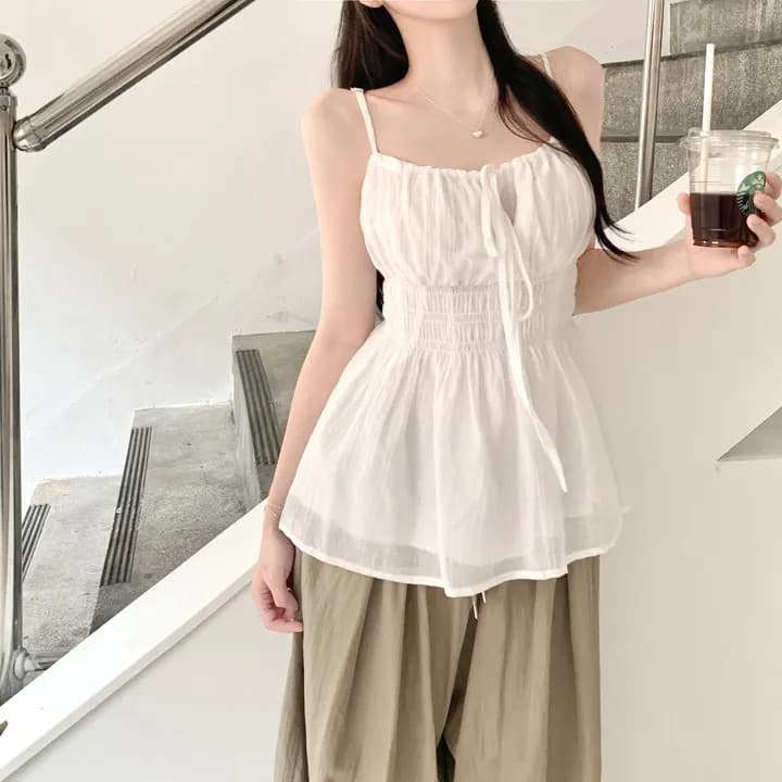 슬림해 보이는 섹션 태국 사람 린 도루 가을 센스 나일론 온도 하강 조거 넓은 다리 훈련 바지 상세 이미지 32