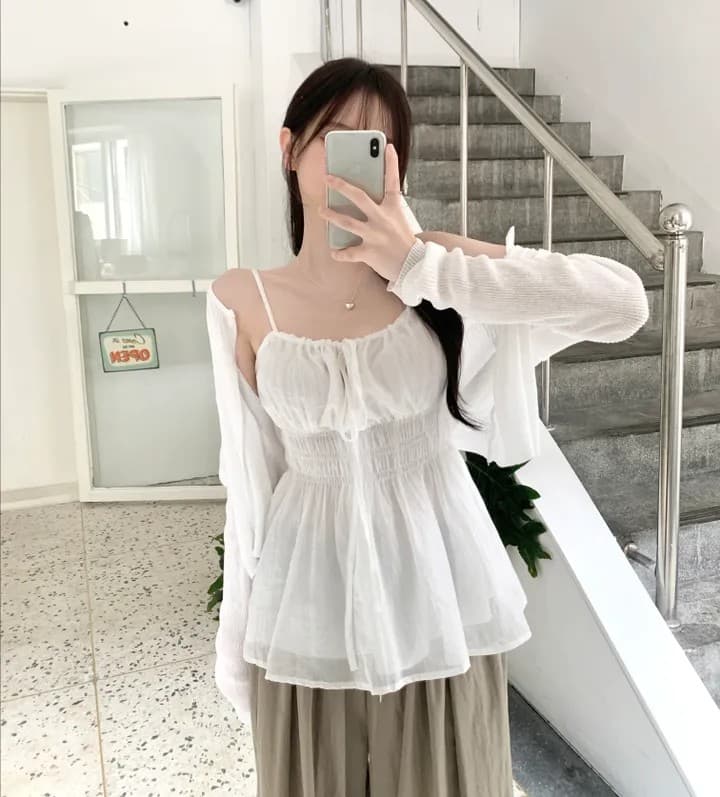 슬림해 보이는 섹션 태국 사람 린 도루 가을 센스 나일론 온도 하강 조거 넓은 다리 훈련 바지 상세 이미지 35