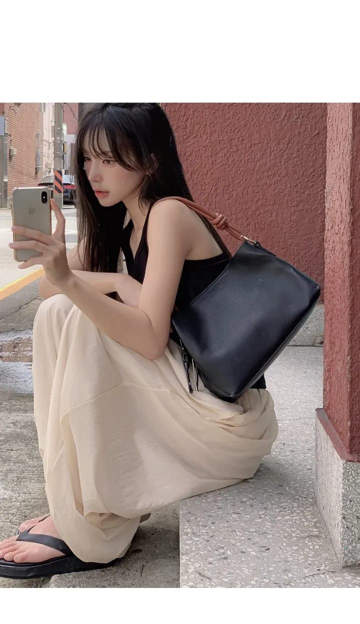풍선 루즈핏 할란 와이드 레그 팬츠 44-110 상세 이미지 22
