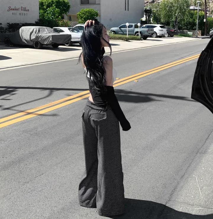 캐주얼 바지 상세 이미지 32