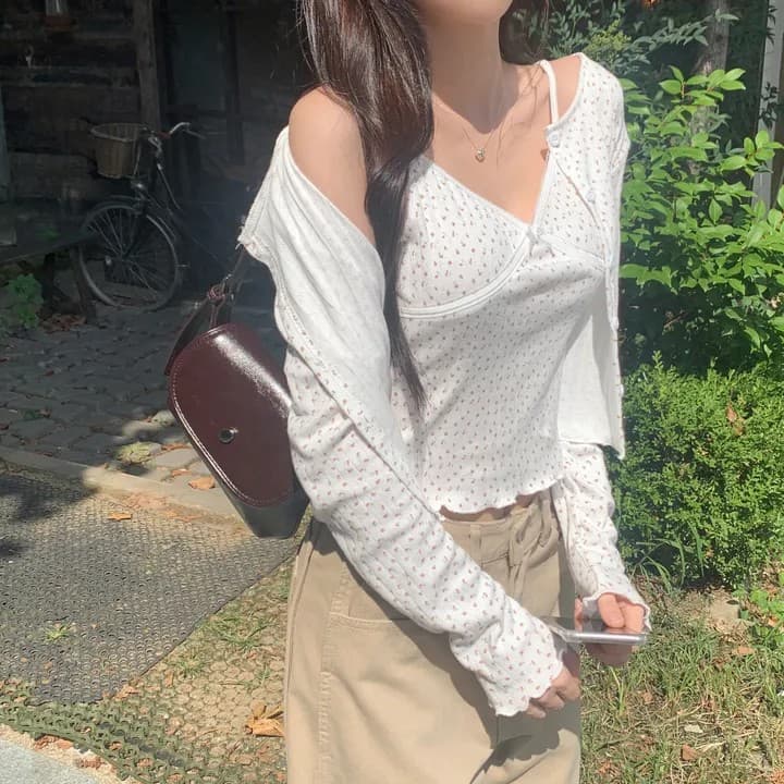 재스민 만 선택 사항 길다 스냅 단추 블랙 xl 면 소재 하이웨이스트 조정 와이드 레그 팬츠 상세 이미지 22