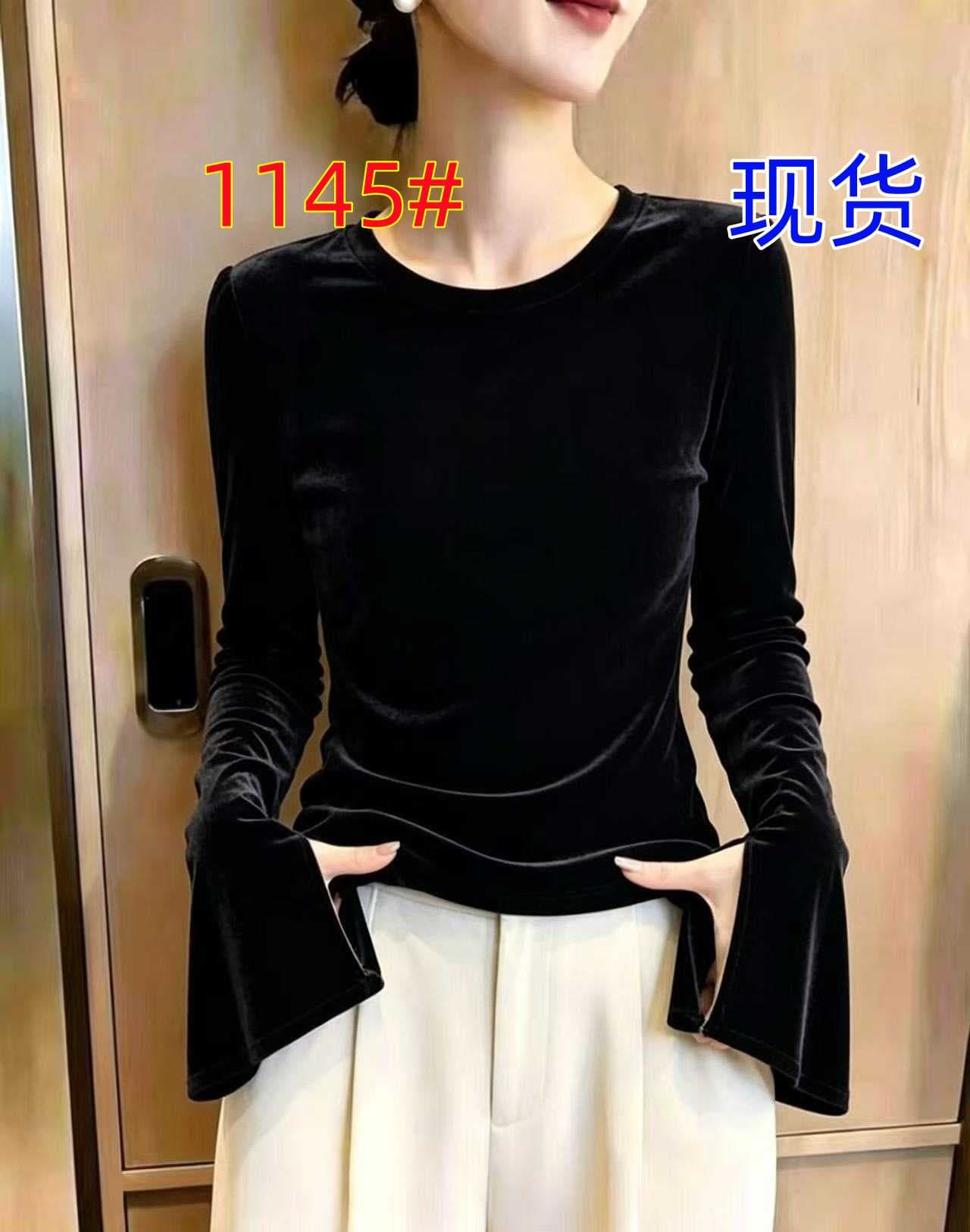 디자인 센스 트임 긴팔 티셔츠 여성 벨벳 기본 셔츠 2026 가을 새로운 레트로 몸매 가꾸기 쇼트 스타일 맨위 트렌디