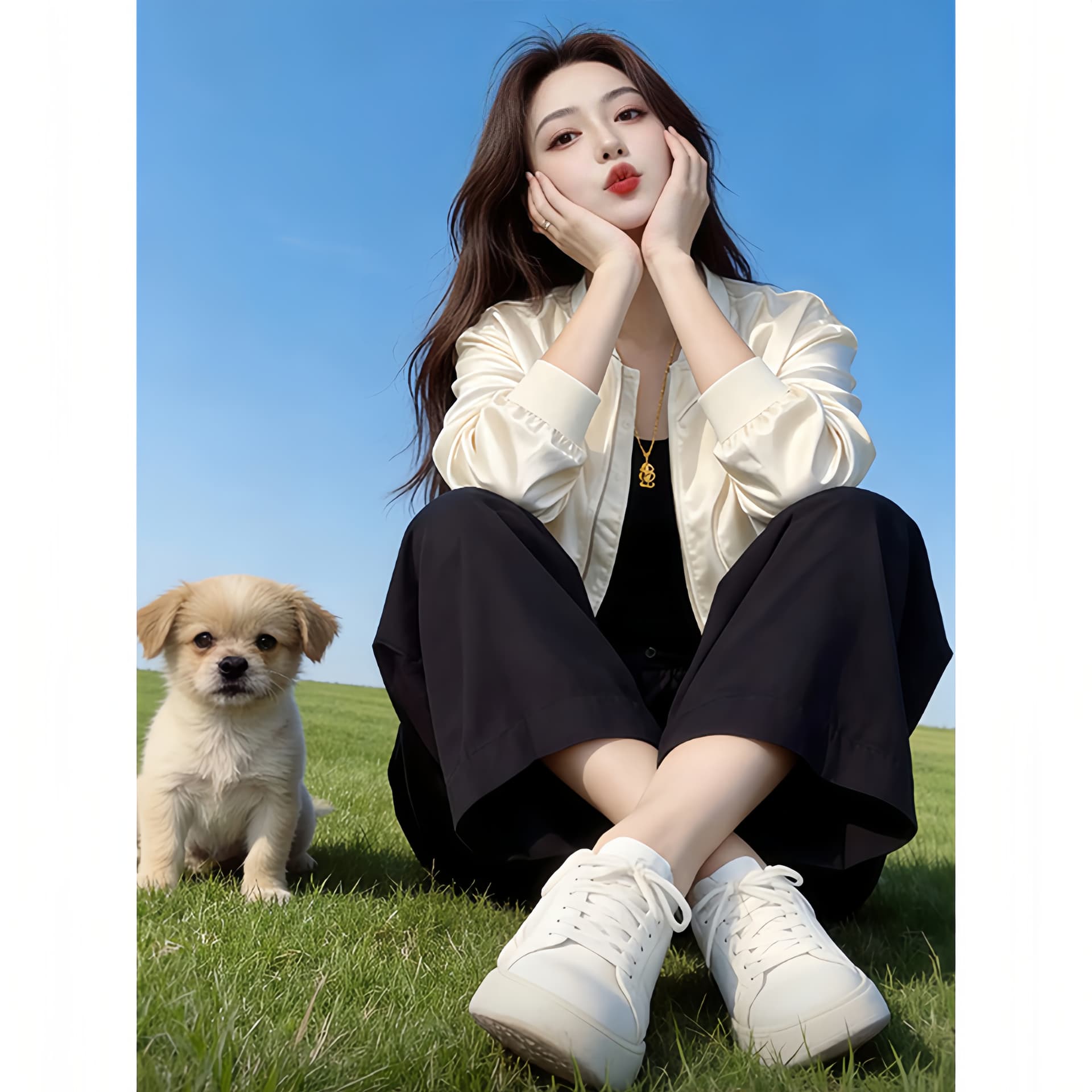2026 봄 가을 새로운 여성 패션 연령 감소 품격 슬림해 보이는 짧은 외투 검정색 루즈핏 슬림해 보이는 재킷 이미지 4