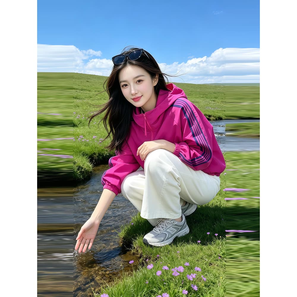 미니멀리즘 레트로 외국 가스 고급 센스 다용도 패션 여성 코트 트렌드 패션 2026 년 여름 새로운 여성 의류 이미지 4